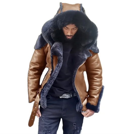 Casual Style Leather Jacket